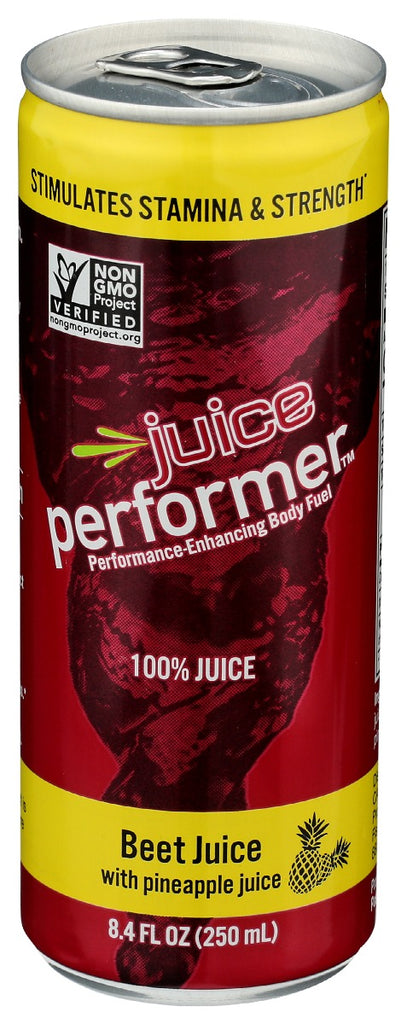 JUICE PERFORMER: Beet Juice with Pineapple Juice, 8.4 fo