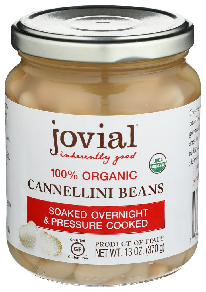 JOVIAL: 100 Percent Organic Cannellini Beans, 13 oz