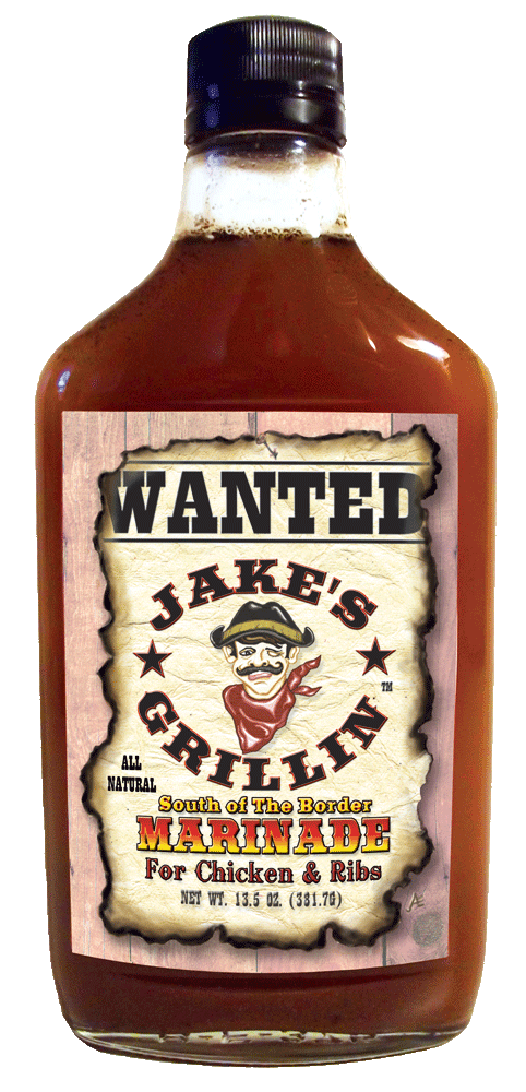 JAKES GRILLIN: South of the Border Marinade, 13.5 oz