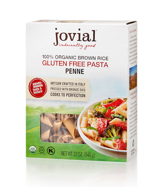 JOVIAL: Penne Rigate Gluten Free Pasta, 12 oz