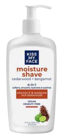 KISS MY FACE: Cedarwood Bergamot Moisture Shave, 11 oz