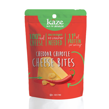 KAZE: Cheddar Chipotle Cheese Bites, 6 oz