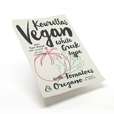 KOURELLAS: Vegan White Tomato Oregano, 5.3 oz