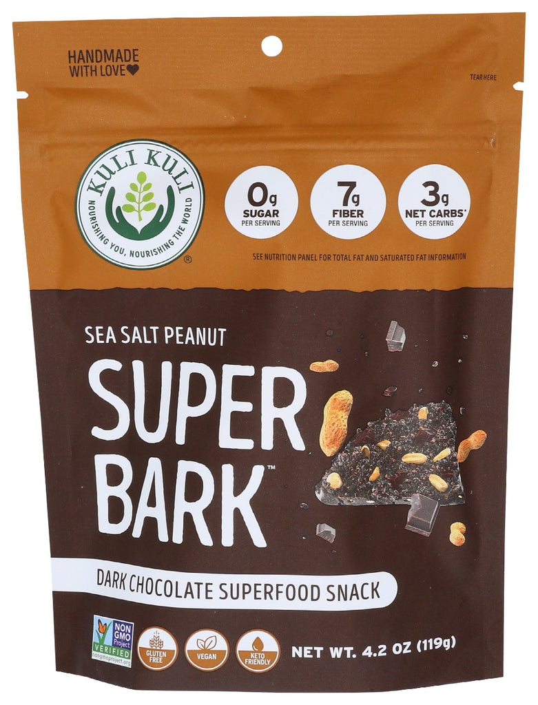 KULI KULI: Super Bark Sea Salt Peanut, 4.2 oz