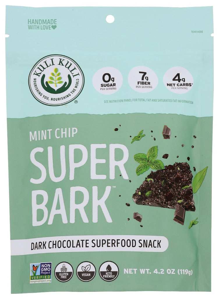 KULI KULI: Super Bark Mint Chip, 4.2 oz