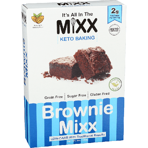 ITS ALL IN THE MIXX: Brownie Mixx Low Carb, 9 oz