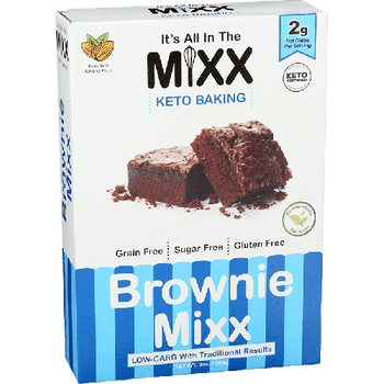 ITS ALL IN THE MIXX: Brownie Mixx Low Carb, 9 oz