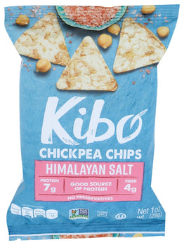 KIBO: Himalayan Salt Chickpea Chips, 1 oz