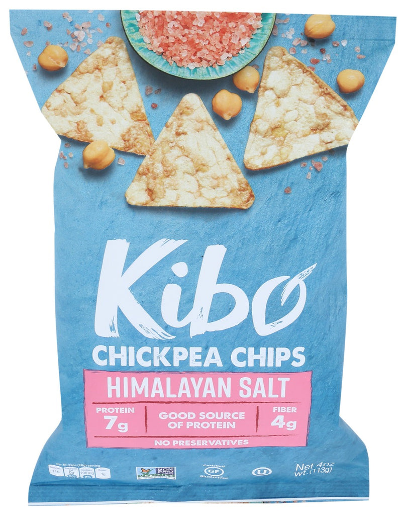 KIBO: Himalayan Salt Chickpea Chips, 4 oz