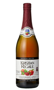 KRISTIAN REGALE: Sparkling Lingonberry Apple Juice, 25.4 fo