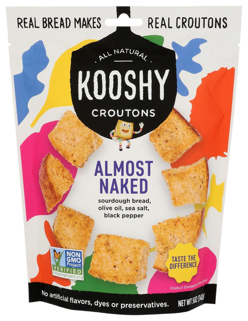 KOOSHY: Almost Naked Croutons, 5 oz