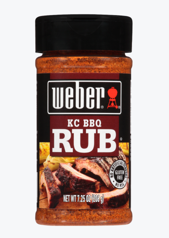 WEBER: Kc Bbq Rub, 7.25 oz