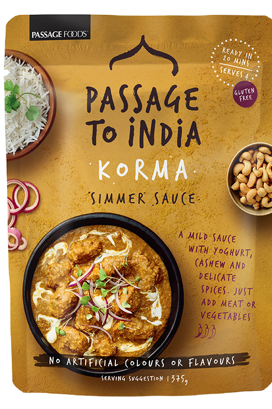 PASSAGE FOODS: Korma, 7 oz