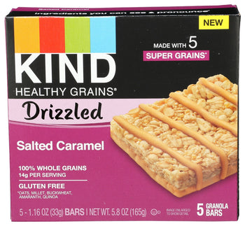 KIND: Salted Caramel Drizzled Bar, 5.8 oz