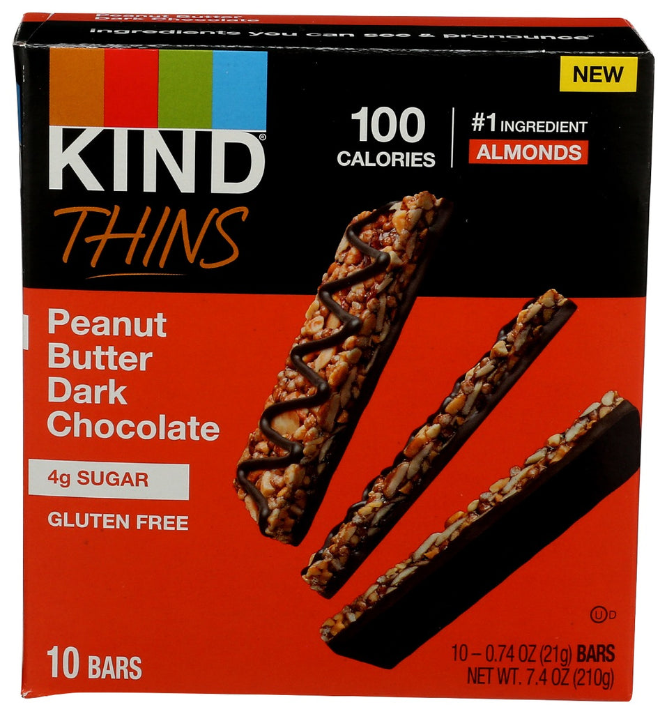 KIND: Peanut Butter Dark Chocolate Thins, 7.4 oz