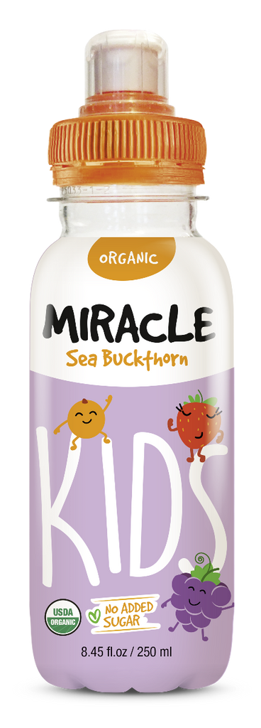 MIRACLE SEA BUCKTHORN: Grape and Strawberry Juice, 8.45 fo