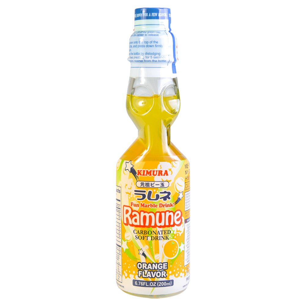 KIMURA: Ramune Orange, 6.76 oz