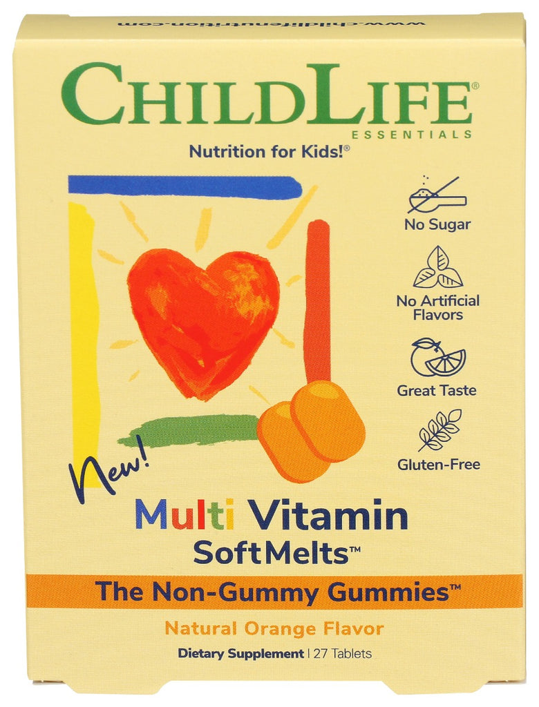 CHILDLIFE: Multi Vitamin SoftMelt Gummies, 27 tb