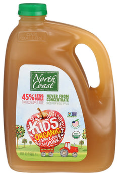 NORTH COAST: Organic Kids Apple Juice Drink, 128 fo