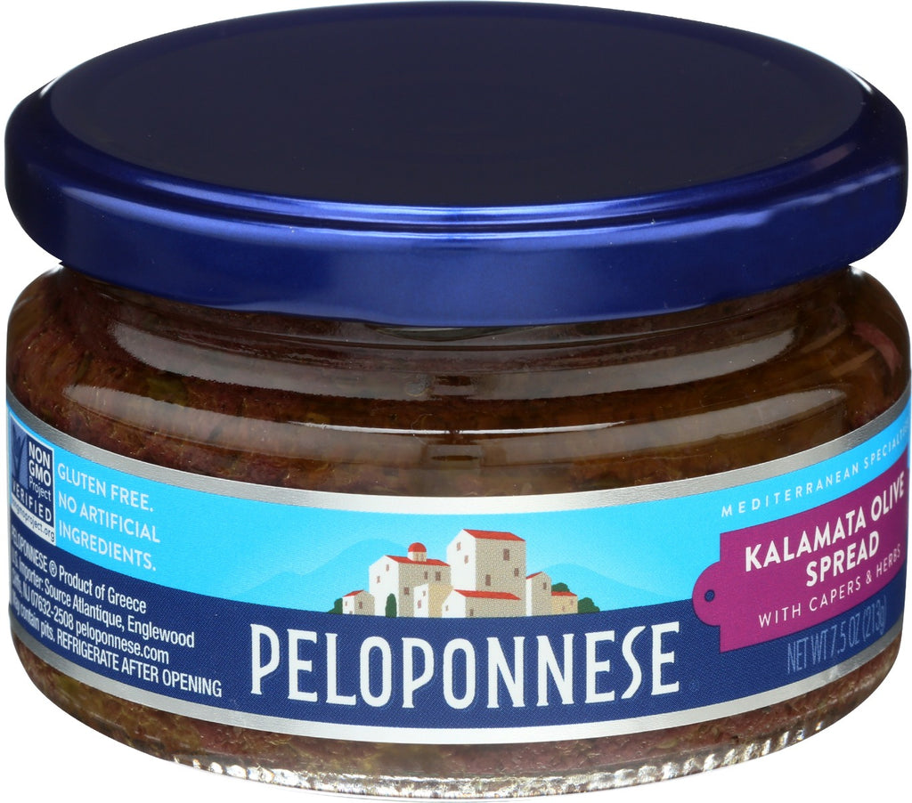 PELOPONNESE: Kalamata Olive Spread, 7.5 oz