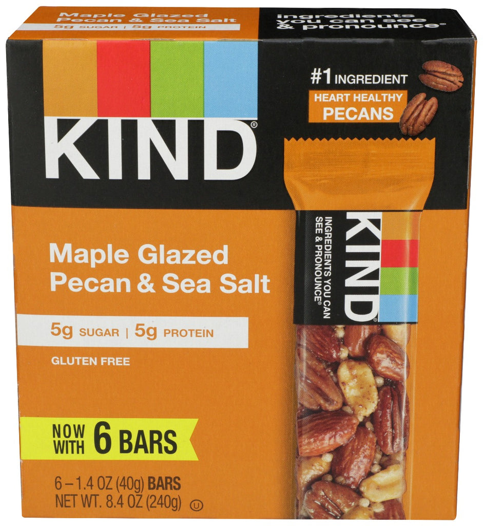 KIND: Maple Glazed Pecan and Sea Salt, 8.4 oz