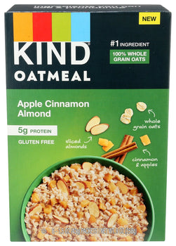 KIND: Apple Cinnamon Almond Oatmeal, 9 oz