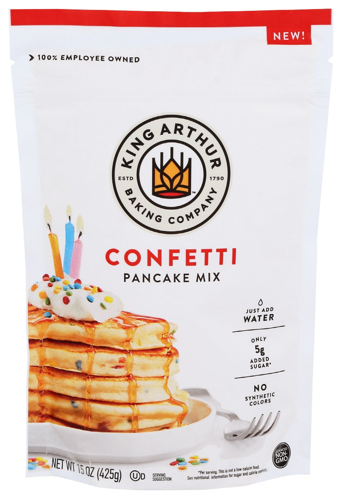 KING ARTHUR: Pancake Mix Confetti, 15 oz