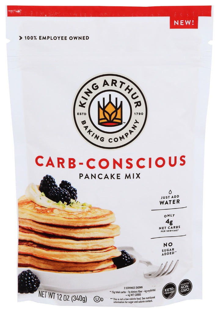 KING ARTHUR: Pancake Mix Carb Conscious, 12 oz