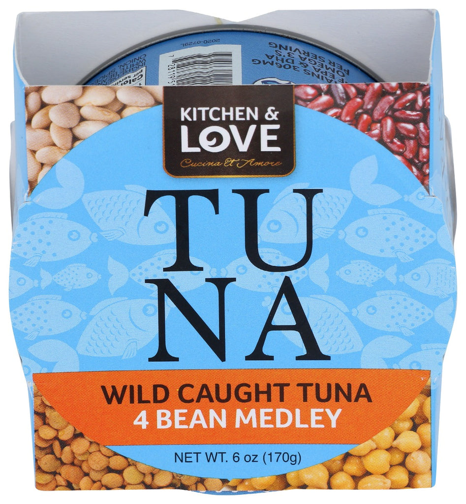 KITCHEN AND LOVE: Meal Tuna 4 Bean Medley, 6 oz