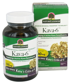 NATURES ANSWER: Kava-6, 90 vc