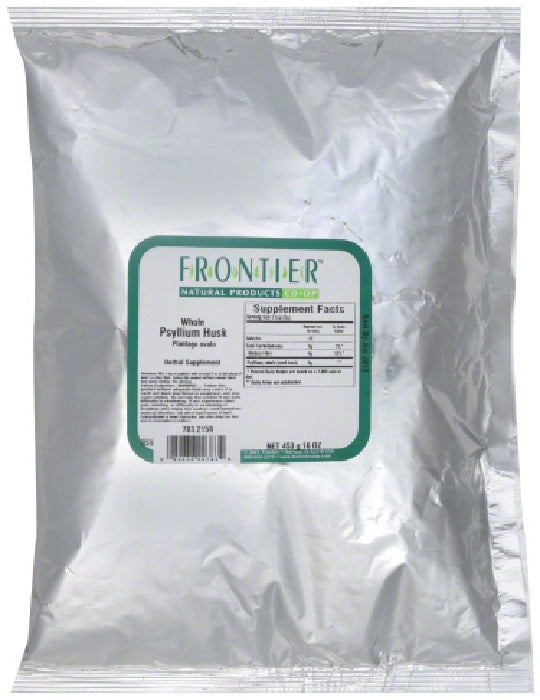 FRONTIER HERB: Whole Psyllium Husk, 16 oz