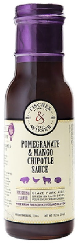 FISCHER & WIESER: Chipotle Sauce Pomegranate and Mango, 11.2 oz