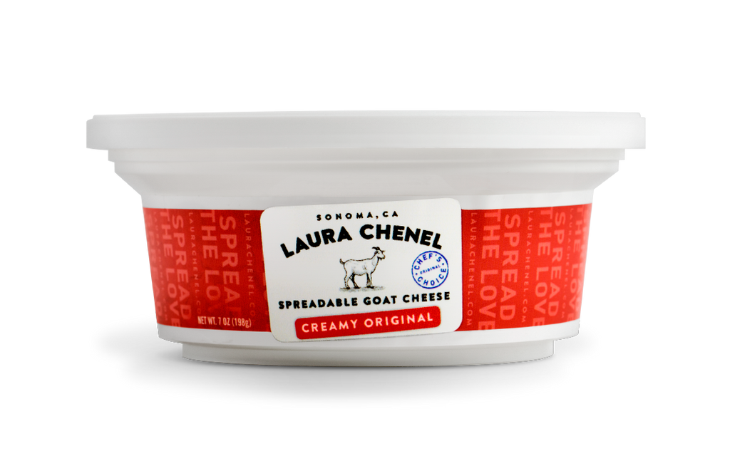 LAURA CHENELS: Spreadable Goat Cheese Creamy Original, 7 oz