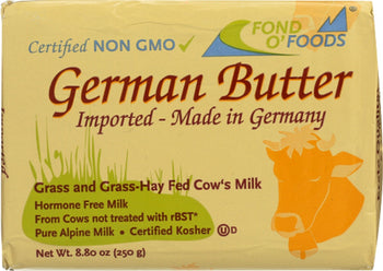 FOND O' FOODS: German Butter, 8.80 oz