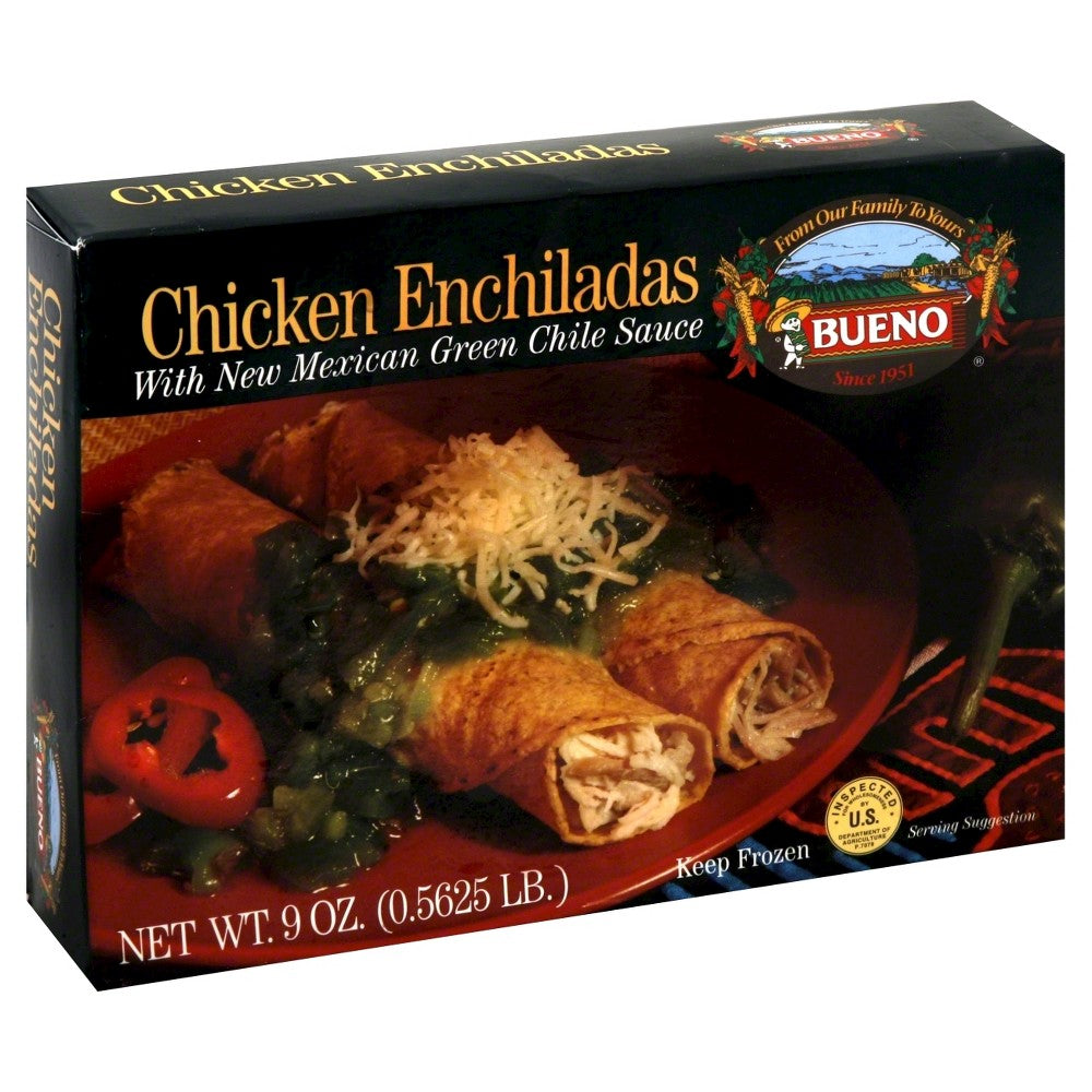 BUENO: Green Chile Chicken Enchiladas, 9 oz