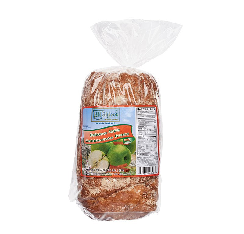 MAEHLER BAKERY: Apple Cobblestone Bread, 24 oz