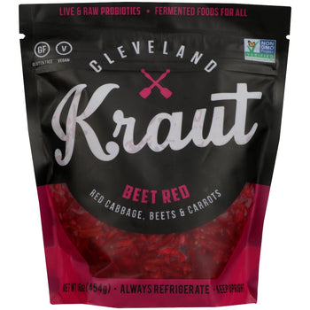 CLEVELAND KRAUT: Beet Red Sauerkraut, 16 oz