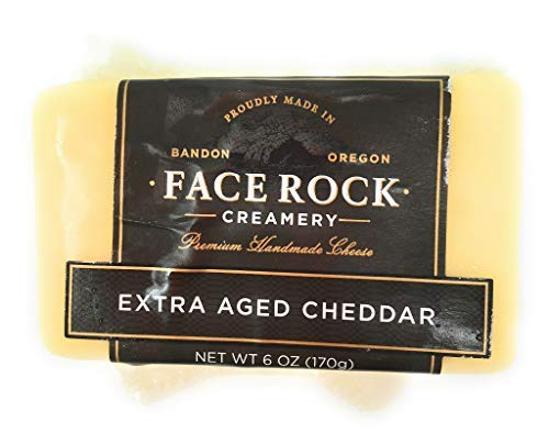 FACE ROCK: Extra Aged Cheddar Cheese, 6 oz