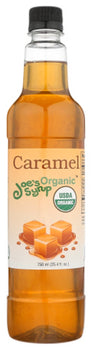 JOE'S SRYRUP: Organic Caramel Syrup, 25.40 oz