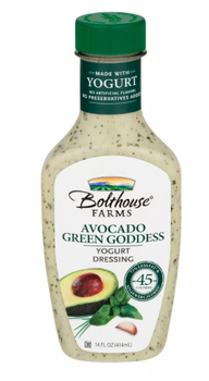 BOLTHOUSE FARMS: Avocado Green Goddess Yogurt Dressing, 14 oz