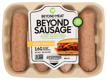 BEYOND MEAT: Beyond Sausage Brat Original Plant Based Links, 14 oz