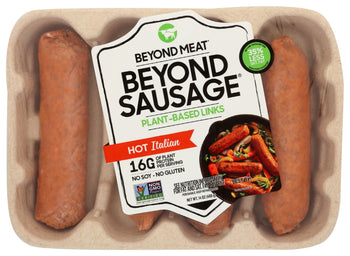 BEYOND MEAT: Beyond Sausage Hot Italian Plant Based Links, 14 oz