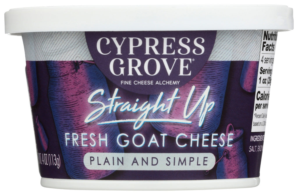 CYPRESS GROVE: Straight Up Cheese, 4 oz