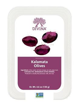 DIVINA: Kalamata Olives, 4.60 oz