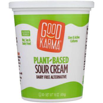 GOOD KARMA: Plant-Based Sour Cream Dip, 16 oz