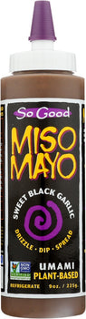 MISO MAYO: Sweet Black Garlic, 9 oz