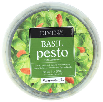 DIVINA: Basil Pesto with Almonds, 6 oz