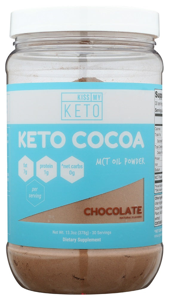 KISS MY KETO: Keto Cocoa Chocolate, 13.30 oz