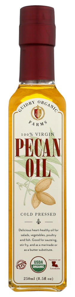 GUIDRY ORGANIC FARMS: Organic Pecan Oil, 250 ml