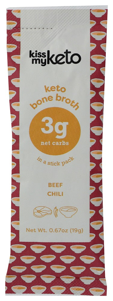 KISS MY KETO: Beef Chili Bone Broth (19.00 GM), 0.67 oz